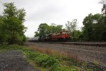 NS 8105 leading train 50K through Cove PA